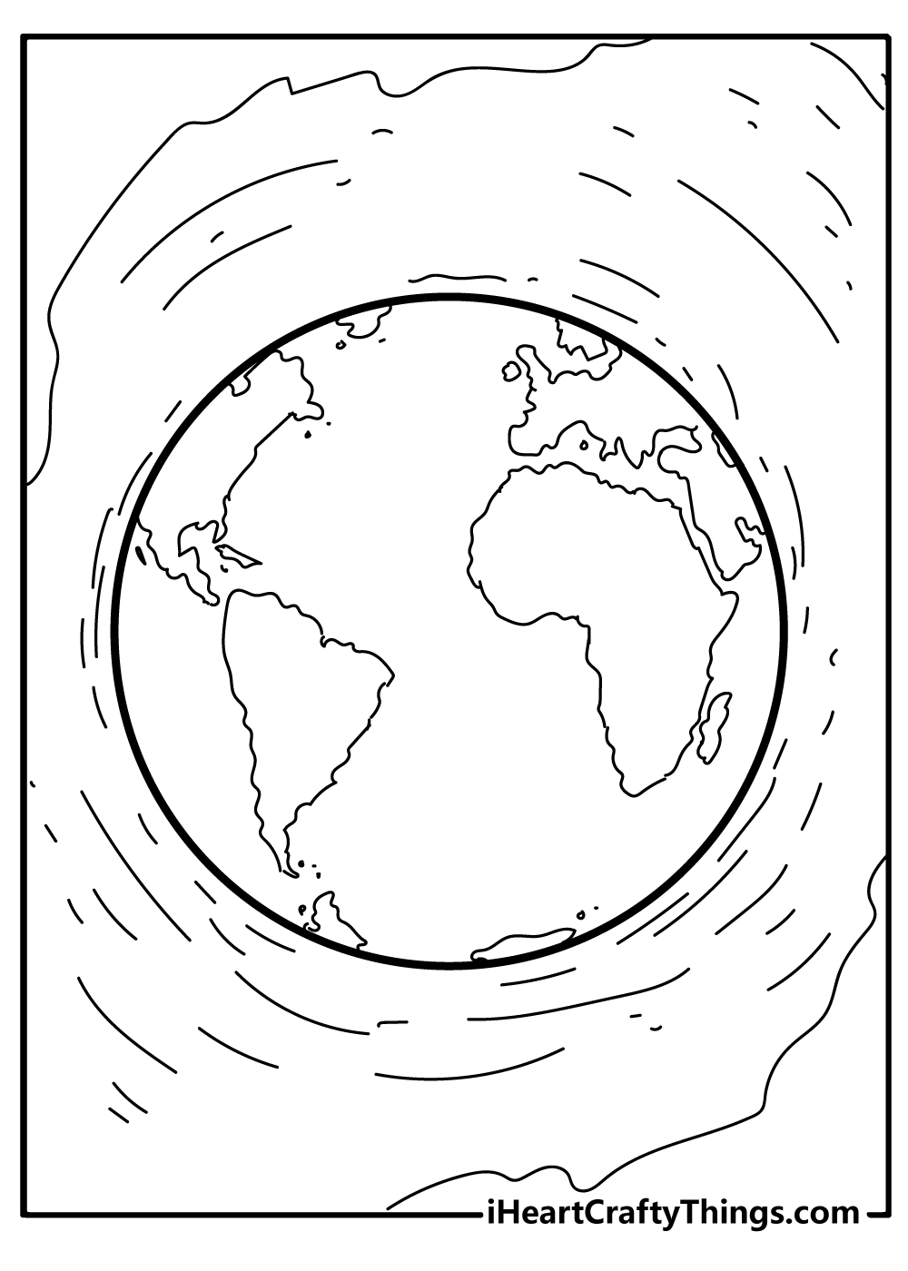 Planets Coloring Pages free pdf download