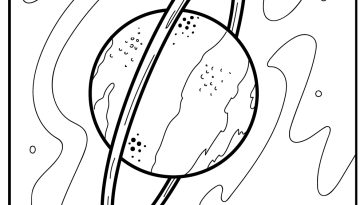 Planets Coloring Pages free printables