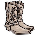 how to draw Cowboy Boots image