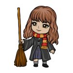 how to draw Hermione Granger image