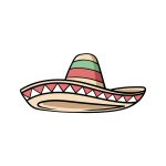 how to draw a Sombrero image