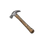 how to draw a hammer image