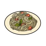 how to draw pasta image