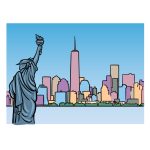 how to draw The New York Skyline image