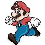 how to draw Mario image