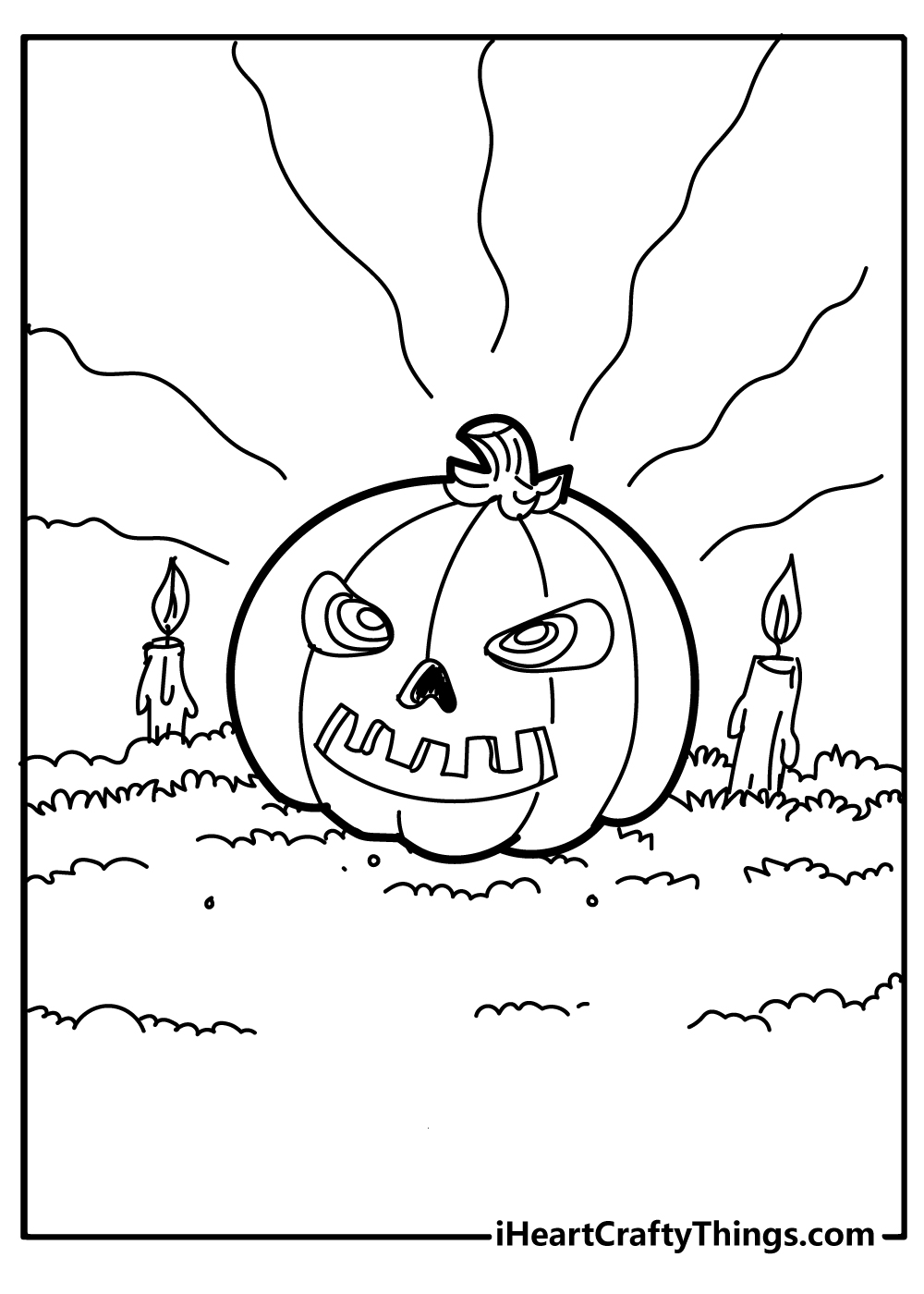 cute pumpkin coloring pages