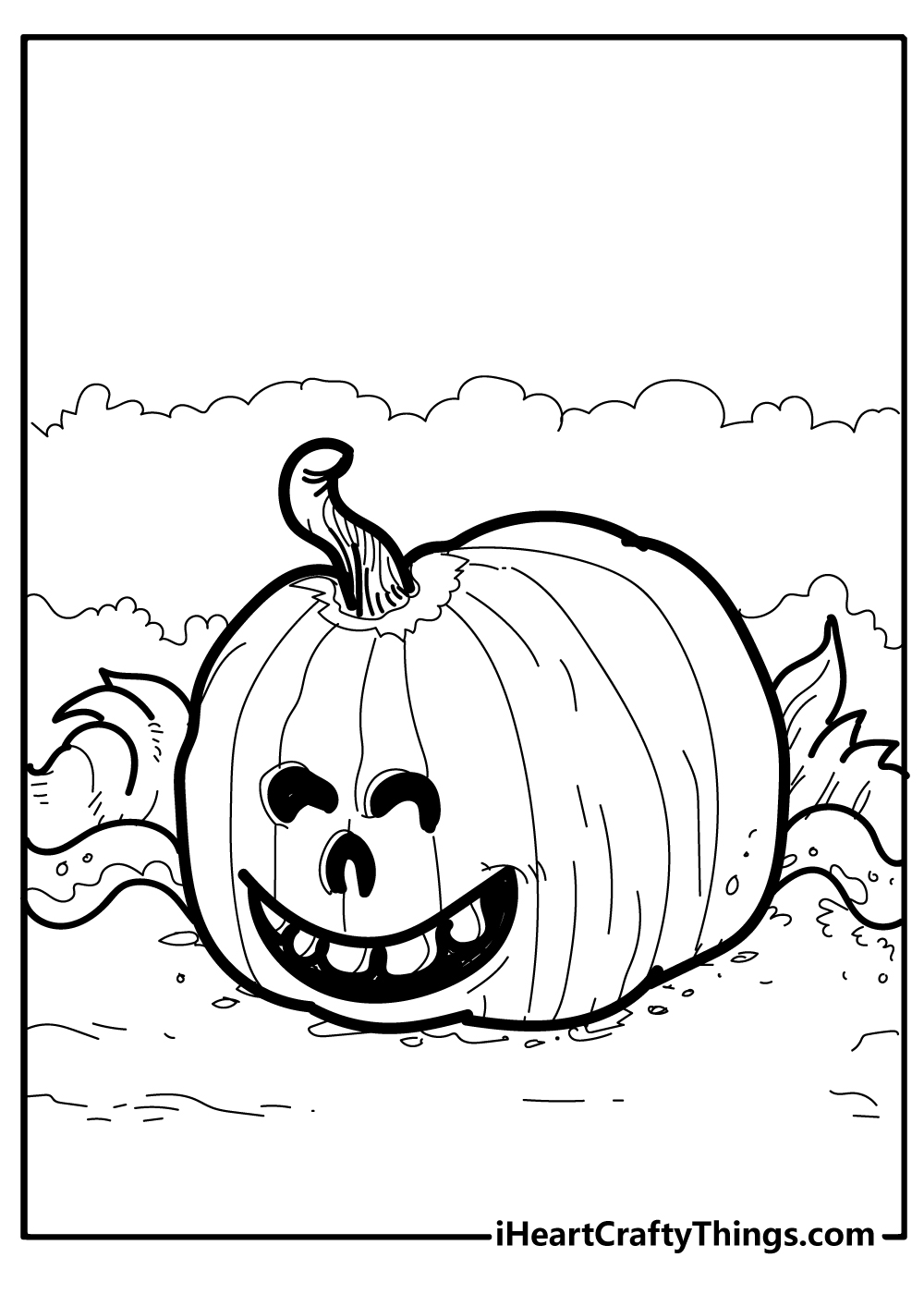 Pumpkin Coloring Pages for adults free print out