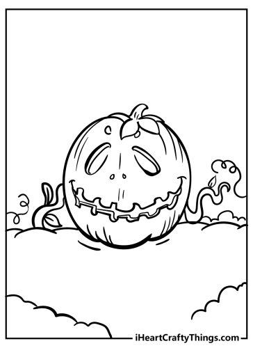 25 Pumpkin Coloring Pages (Free &amp; Easy Printable PDFs)