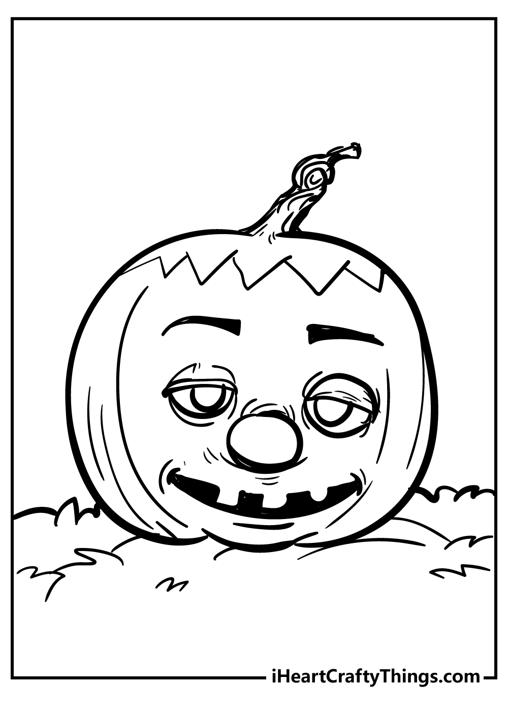 Pumpkin coloring pages free printable