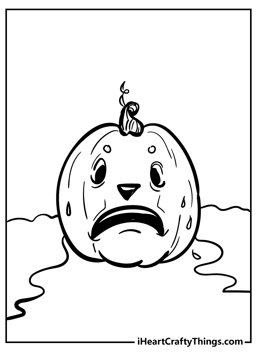 Pumpkin coloring pages free printable