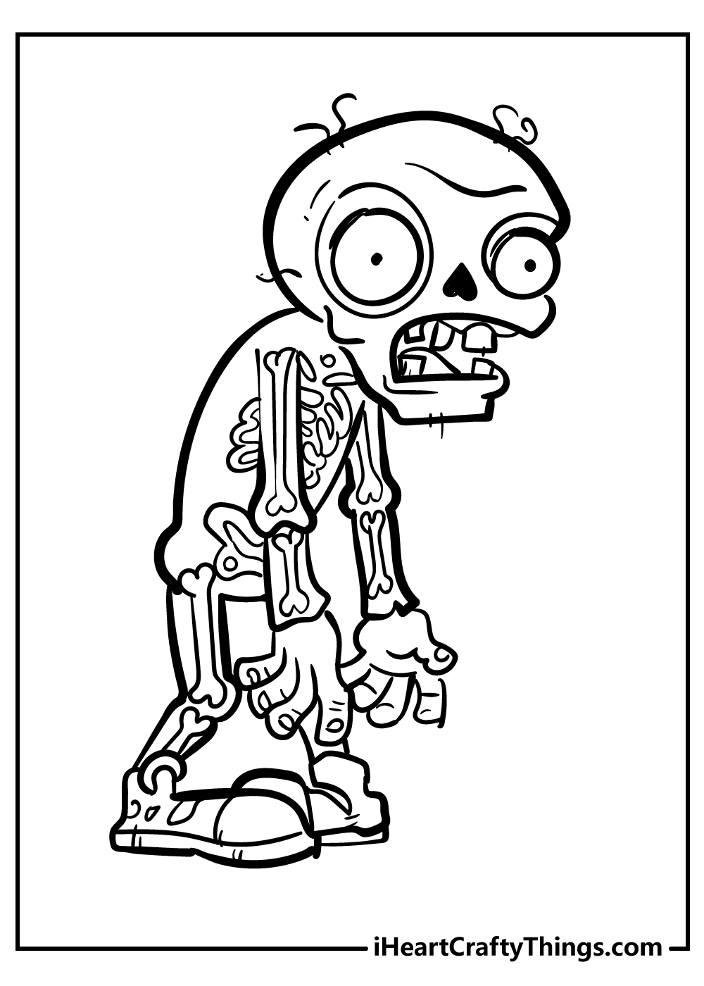 Plants Vs. Zombies Coloring Pages free pdf download