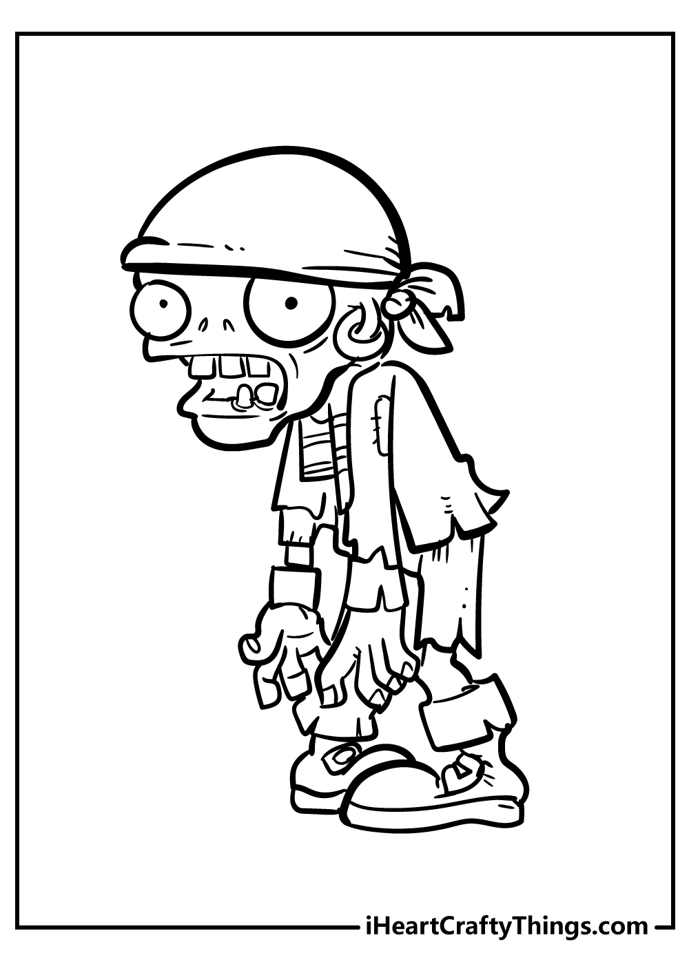 Plants Vs. Zombies Coloring Book free printable
