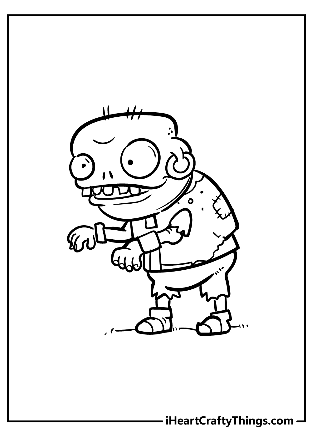 plants vs zombies coloring pages for free