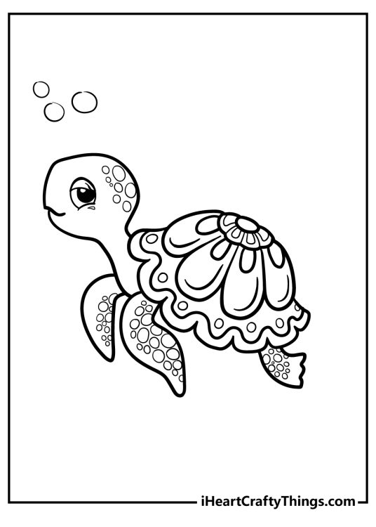 Sea Animals Coloring Pages (100% Free Printables)