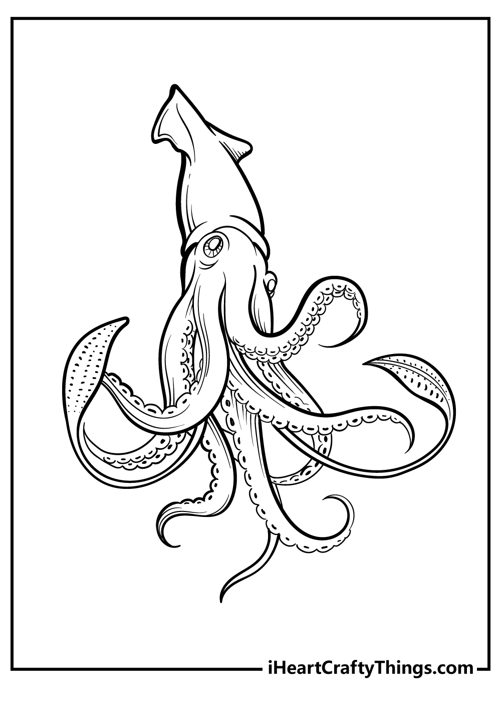 underwater creatures coloring pages