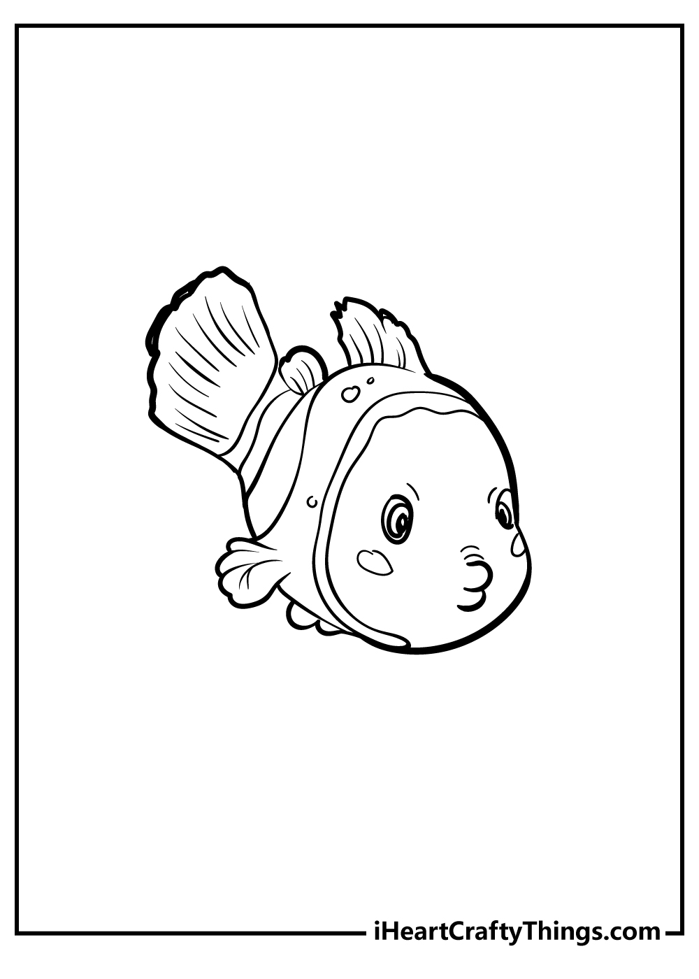 Nemo Sea Animals Coloring Pages free printable