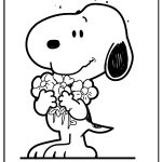 Snoopy Coloring Pages free printable