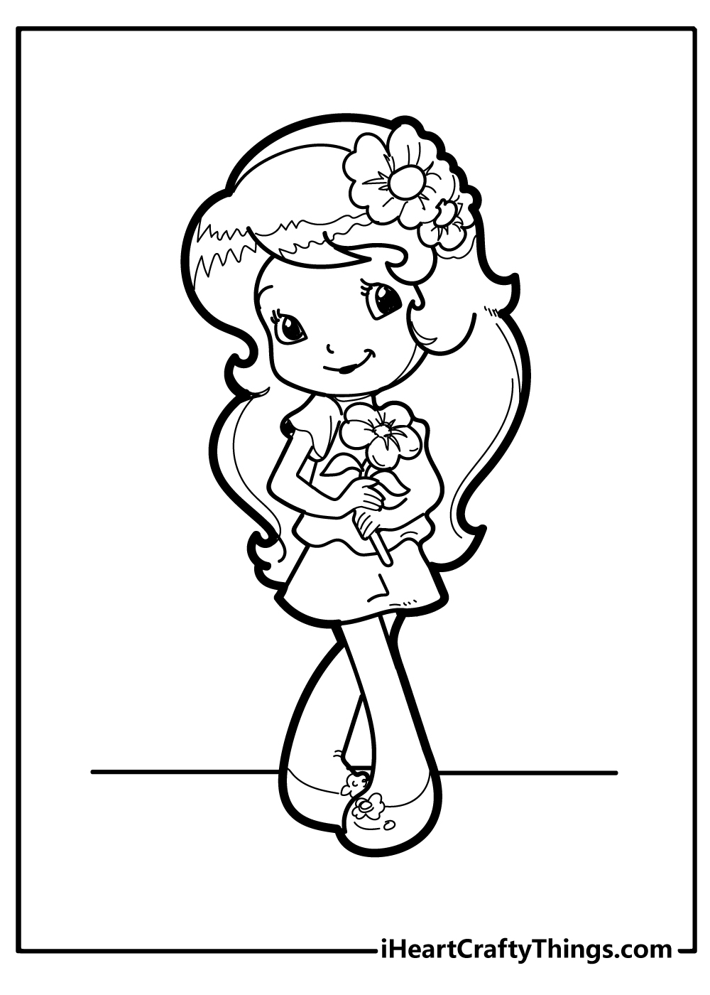 Strawberry Shortcake Coloring Pages for kids free download