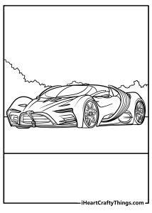 Super Cars Coloring Pages (100% Free Printables)