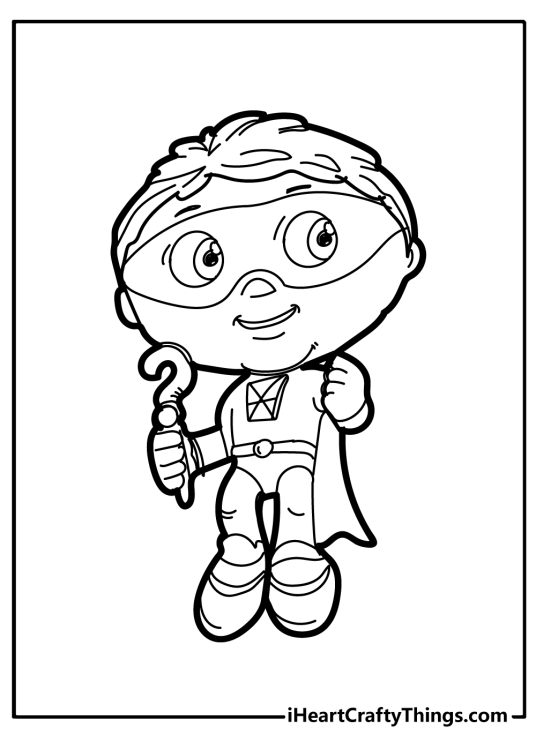 Super coloring pages