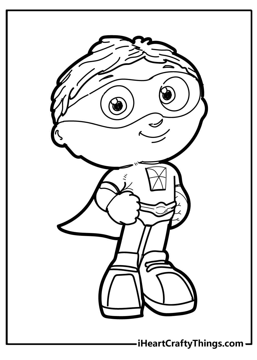 super why coloring pages