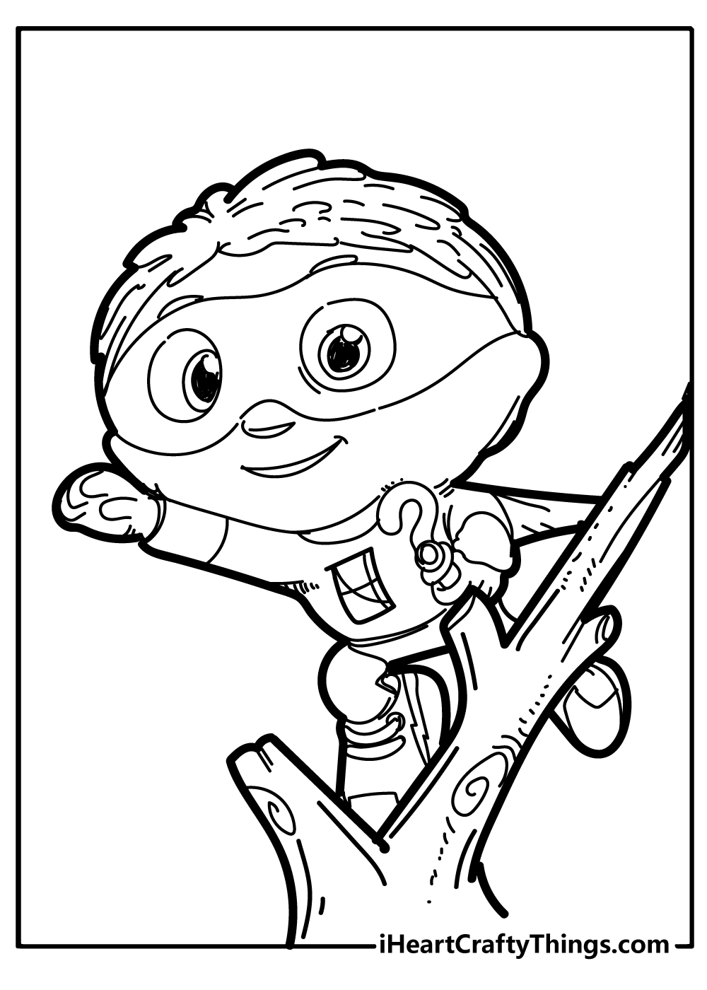 super why coloring pages