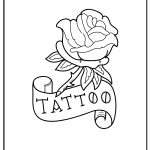 Tattoos Coloring Pages free printables
