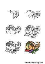 Thanksgiving Ideas Drawing - How To Draw Thanksgiving Ideas Step By Step