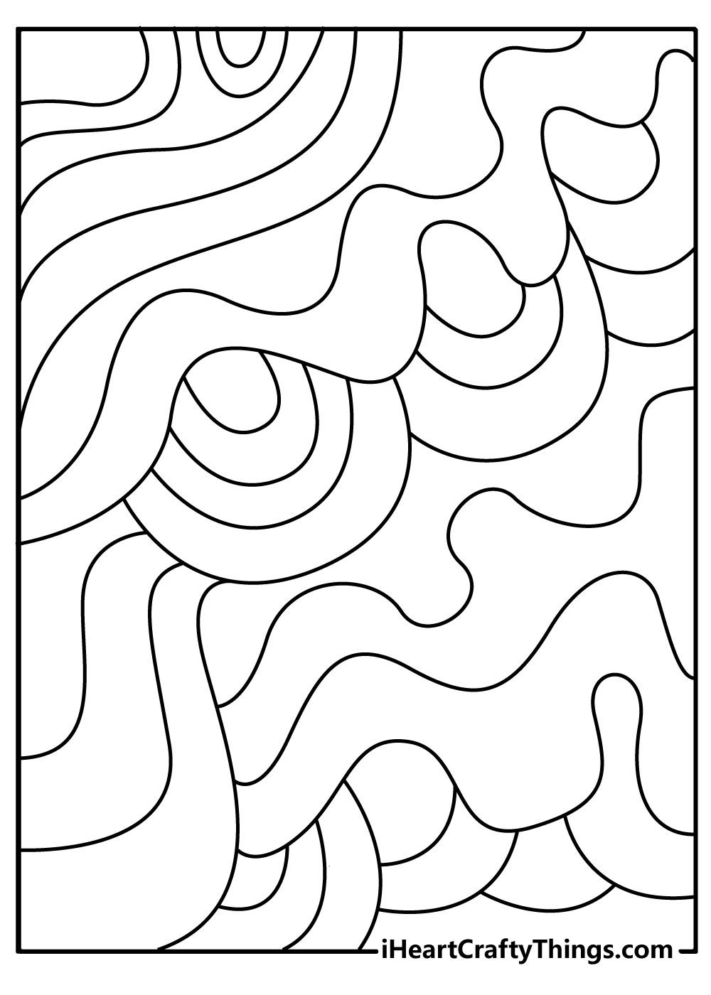 new Trippy Coloring Pages free printable