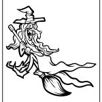 Witch coloring pages