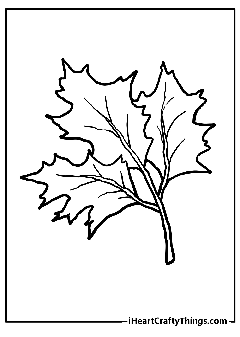 fall tree coloring pages printable