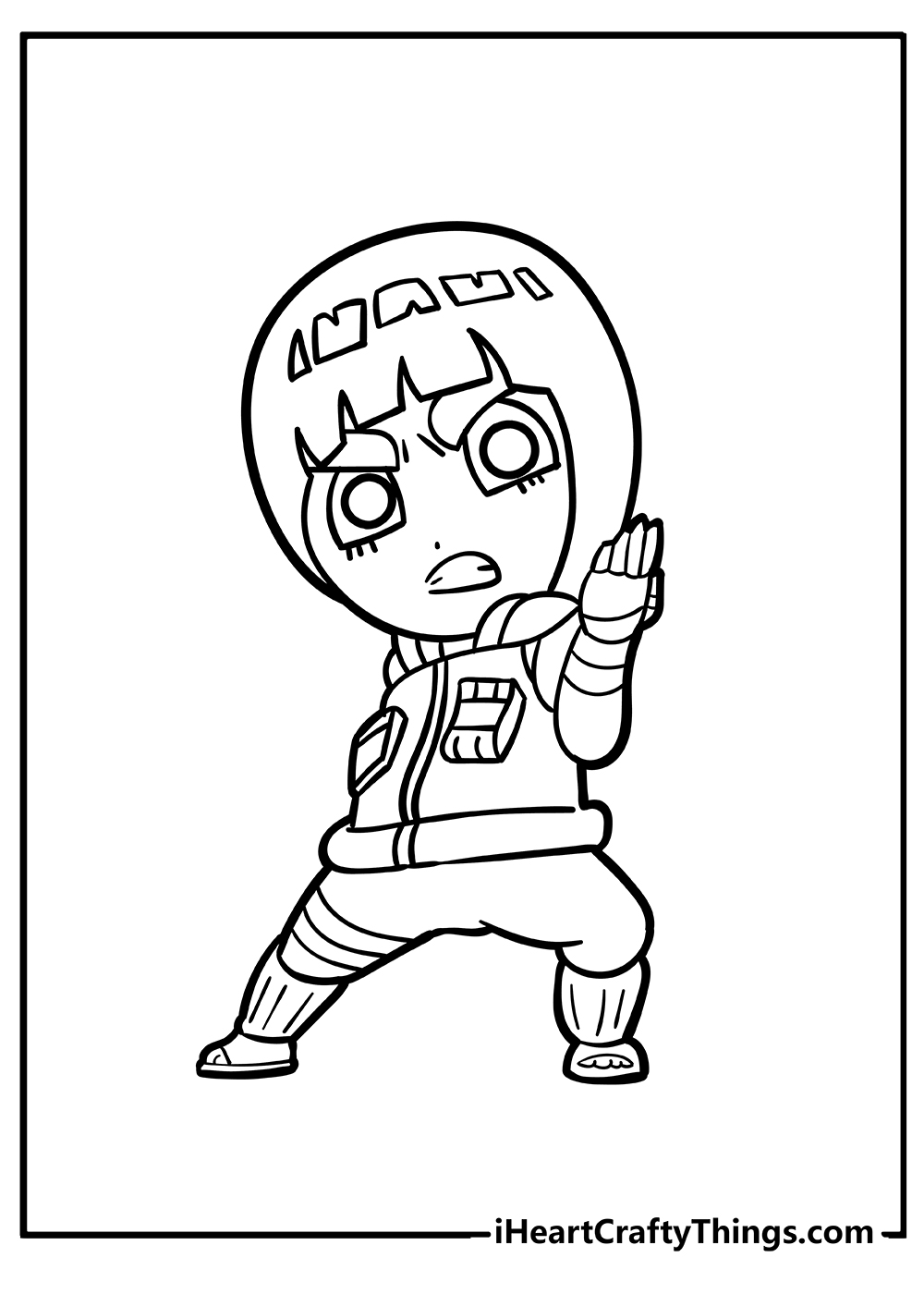 Chibi Coloring Pages free pdf download