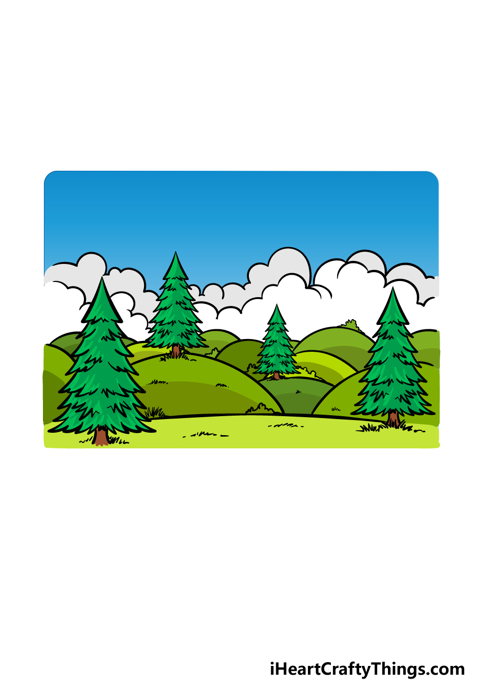 124386 Drawing Hills Images Stock Photos  Vectors  Shutterstock