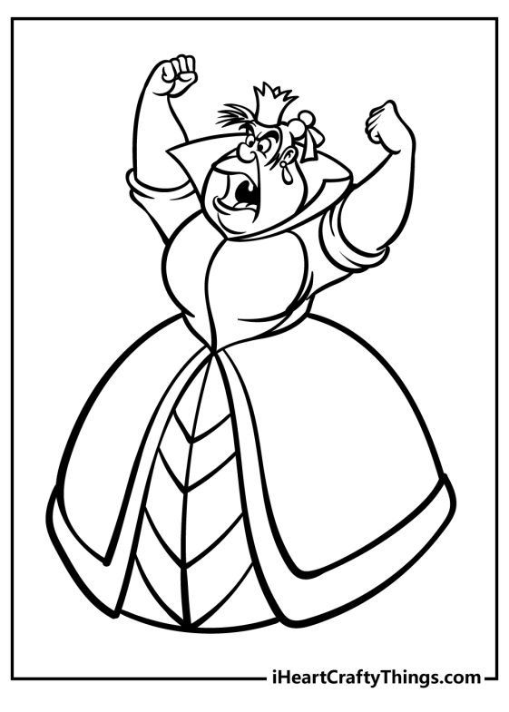 Alice In Wonderland Coloring Pages (100% Free Printables)