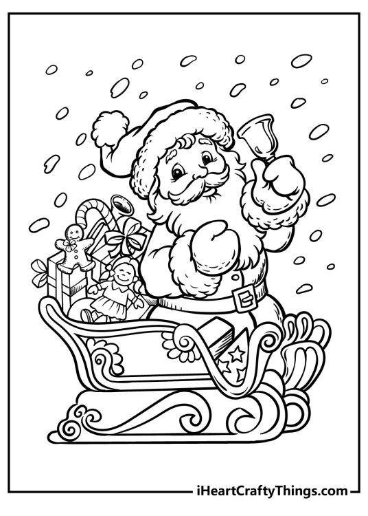 Printable Christmas Coloring Pages (Updated 2023)