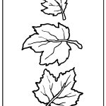 Fall Leaves Coloring Pages free printable