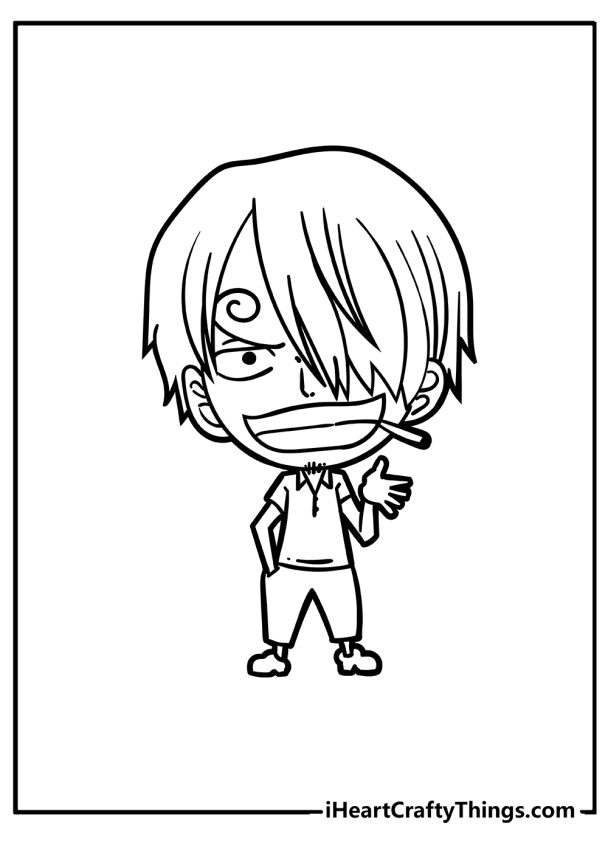 Chibi Coloring Pages (100% Free Printables)