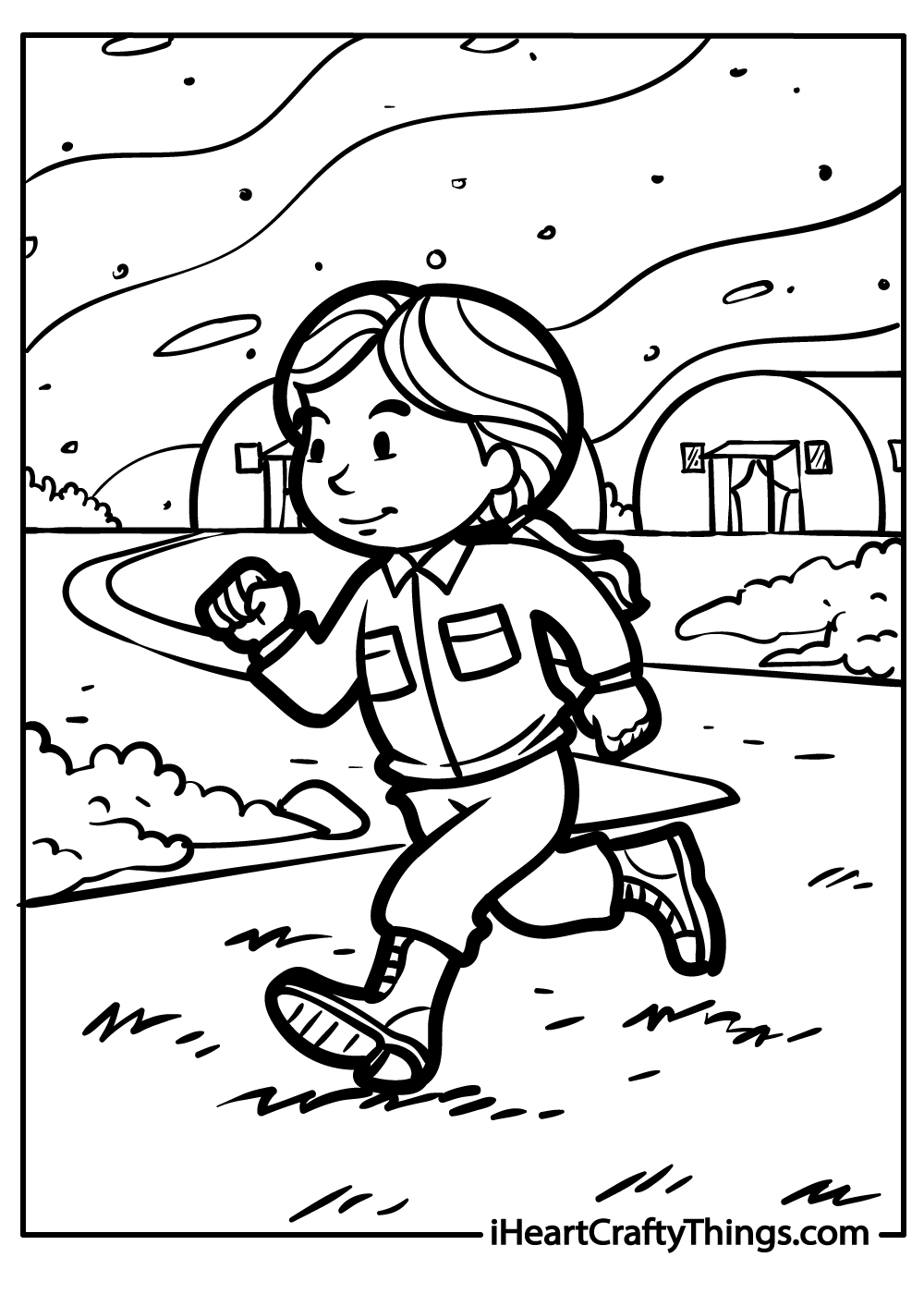 army girl coloring pages