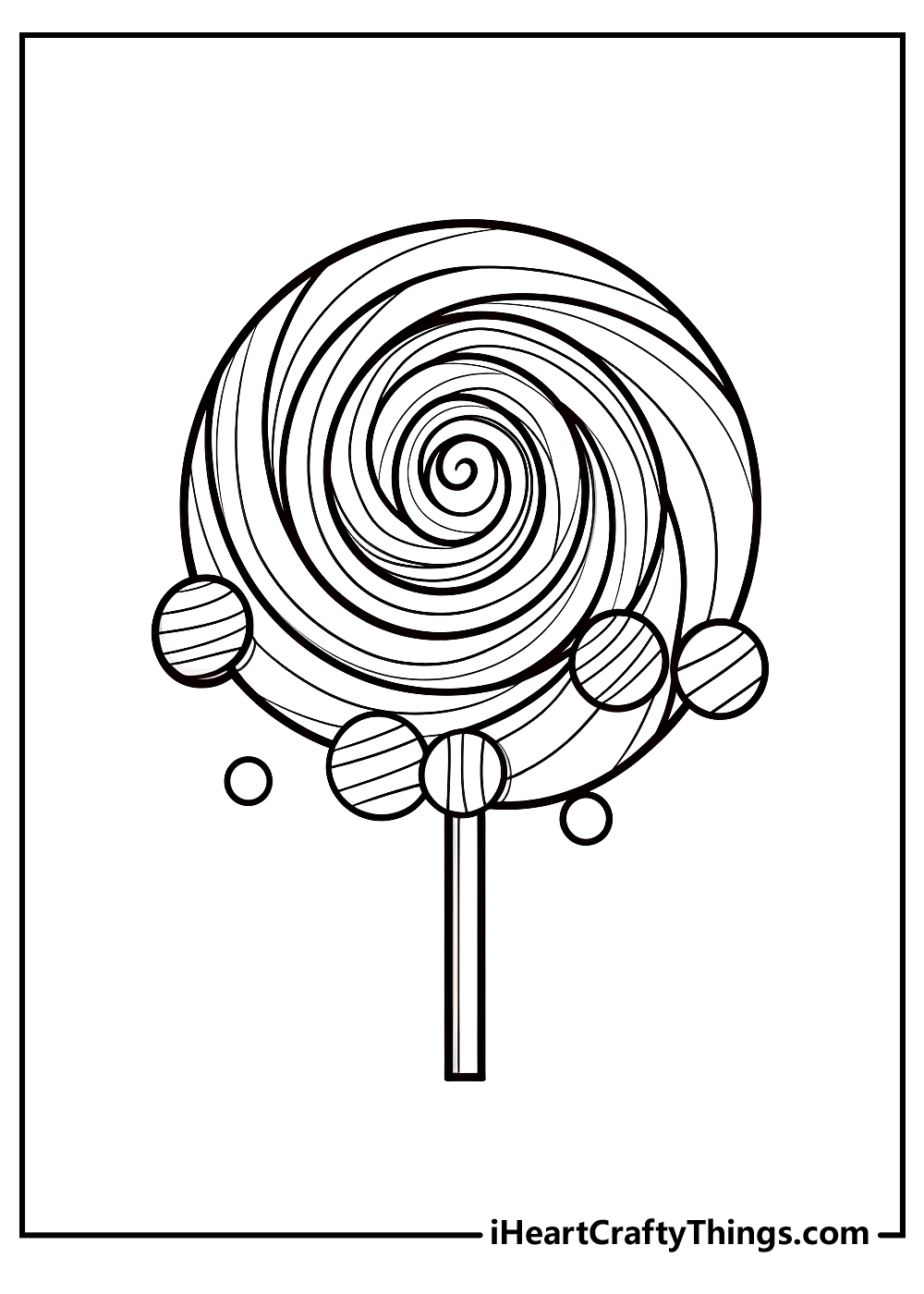 gumdrop coloring page