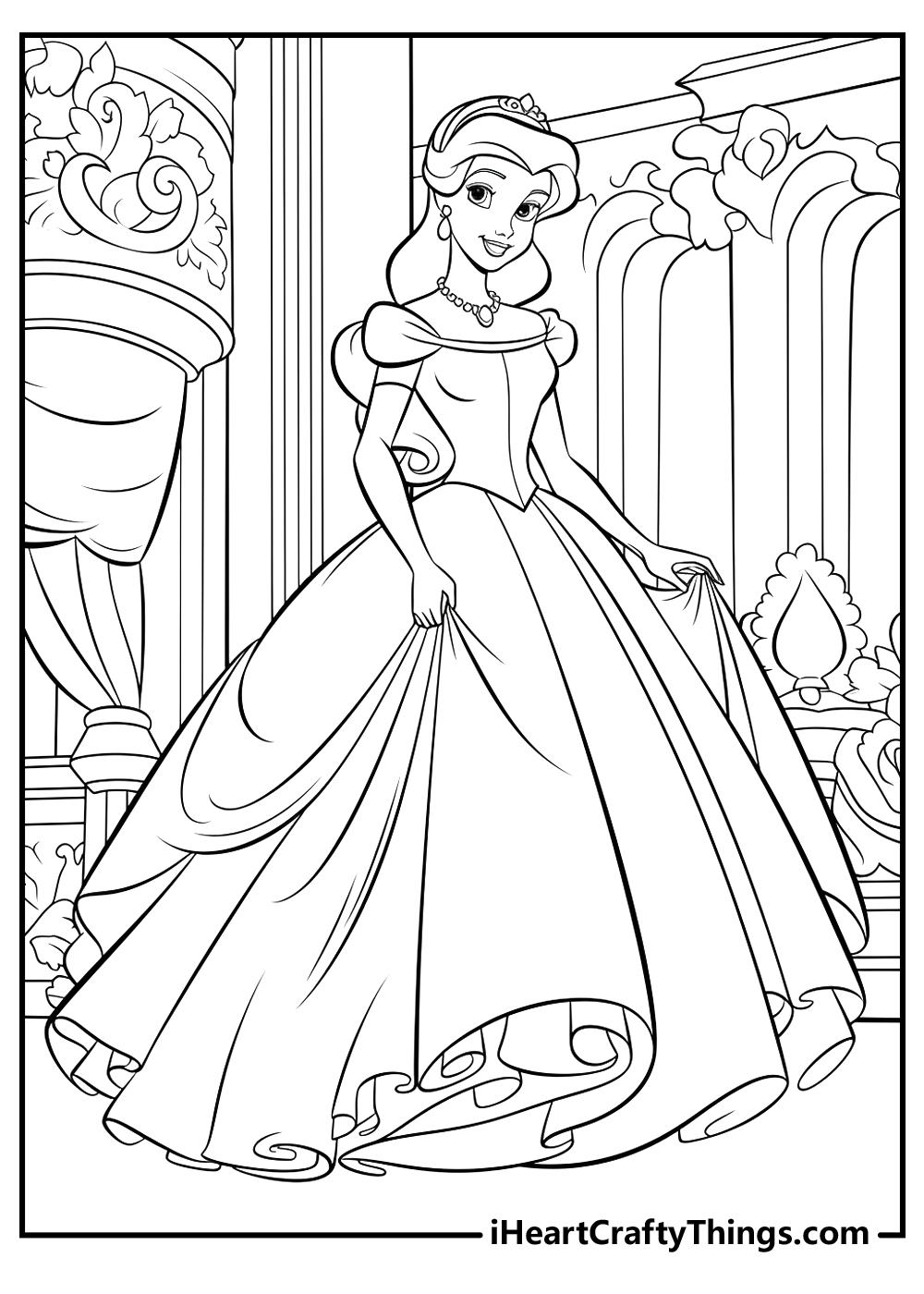 Cinderella Disney Coloring Pages