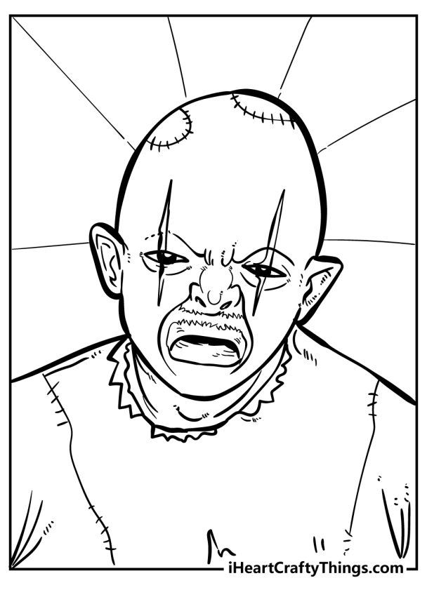 Creepy Coloring Pages (100% Free Printables)