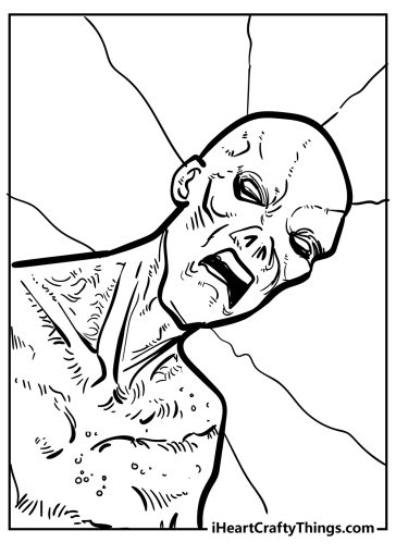 Creepy Coloring Pages (100% Free Printables)