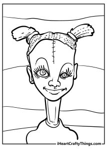 Creepy Coloring Pages (100% Free Printables)