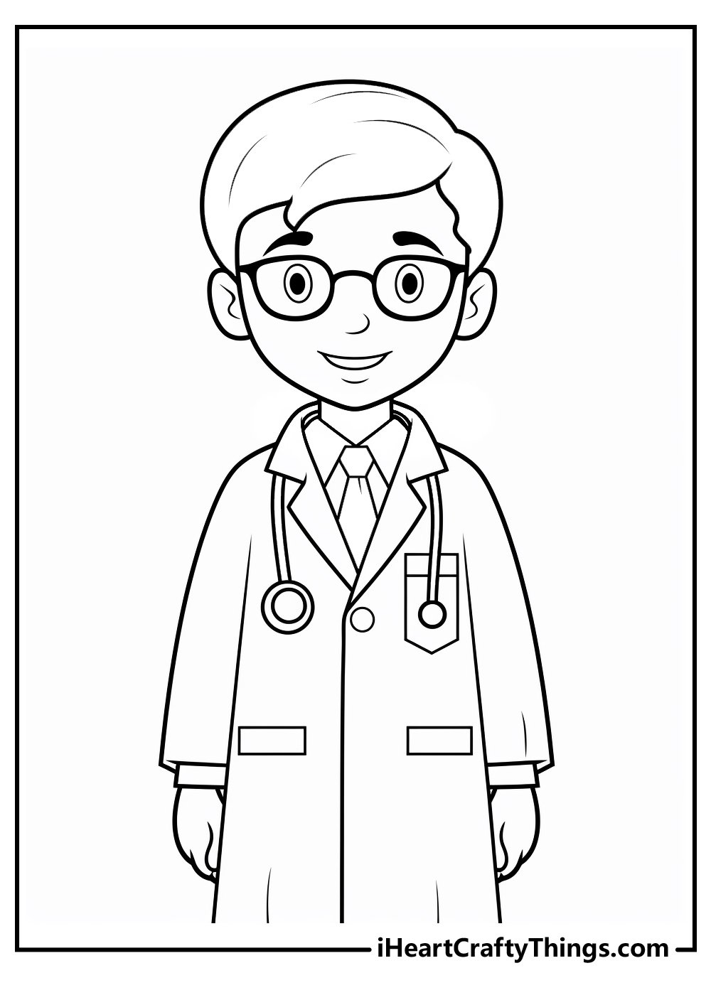 Doctor Coloring Pages (100% Free Printables)