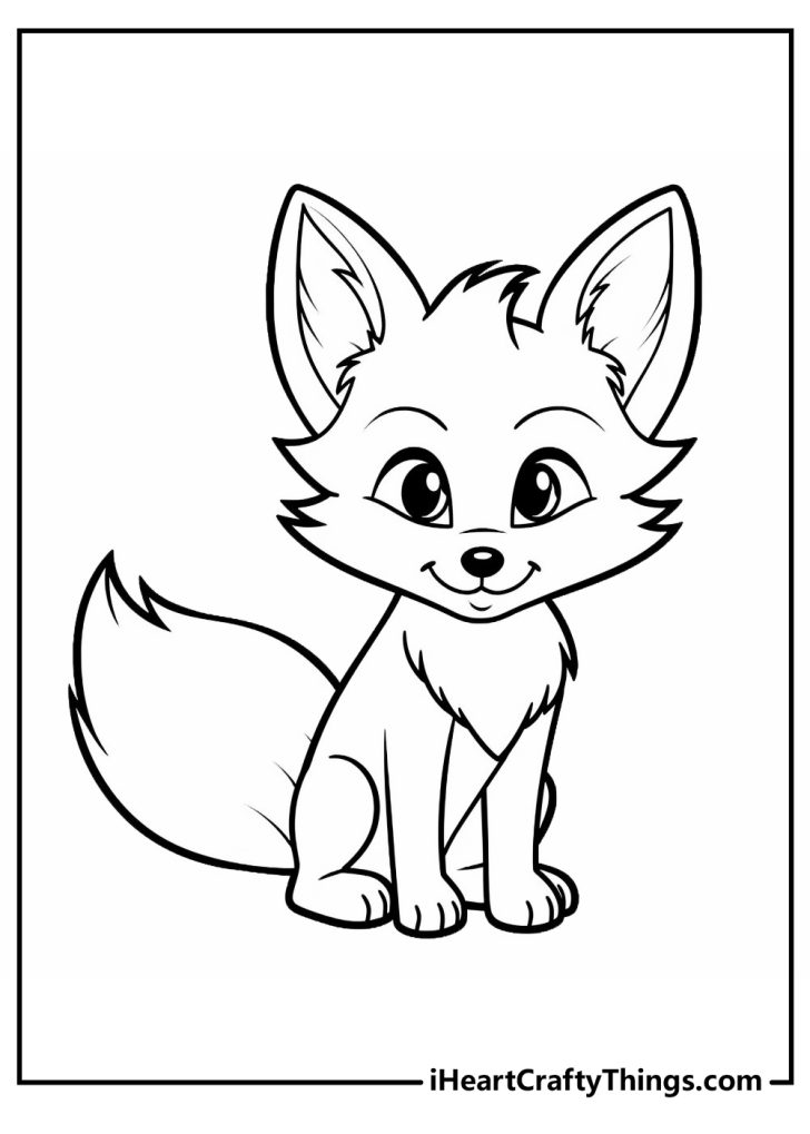 Fantastic Fox Coloring Pages (100% Free Printables)