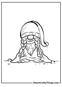 Gnomes Coloring Pages (100% Free Printables)