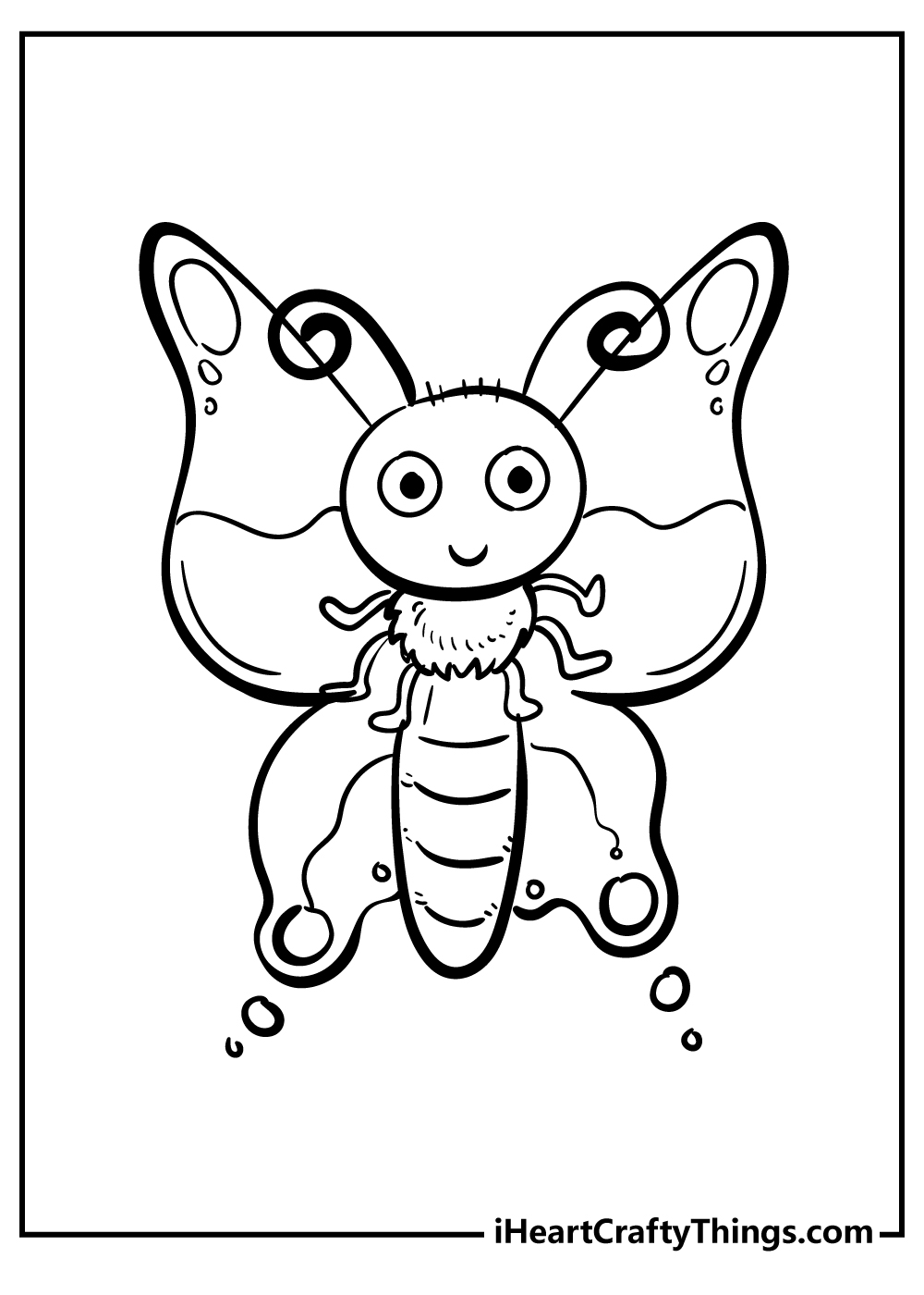 Insect Coloring Sheet for children free download