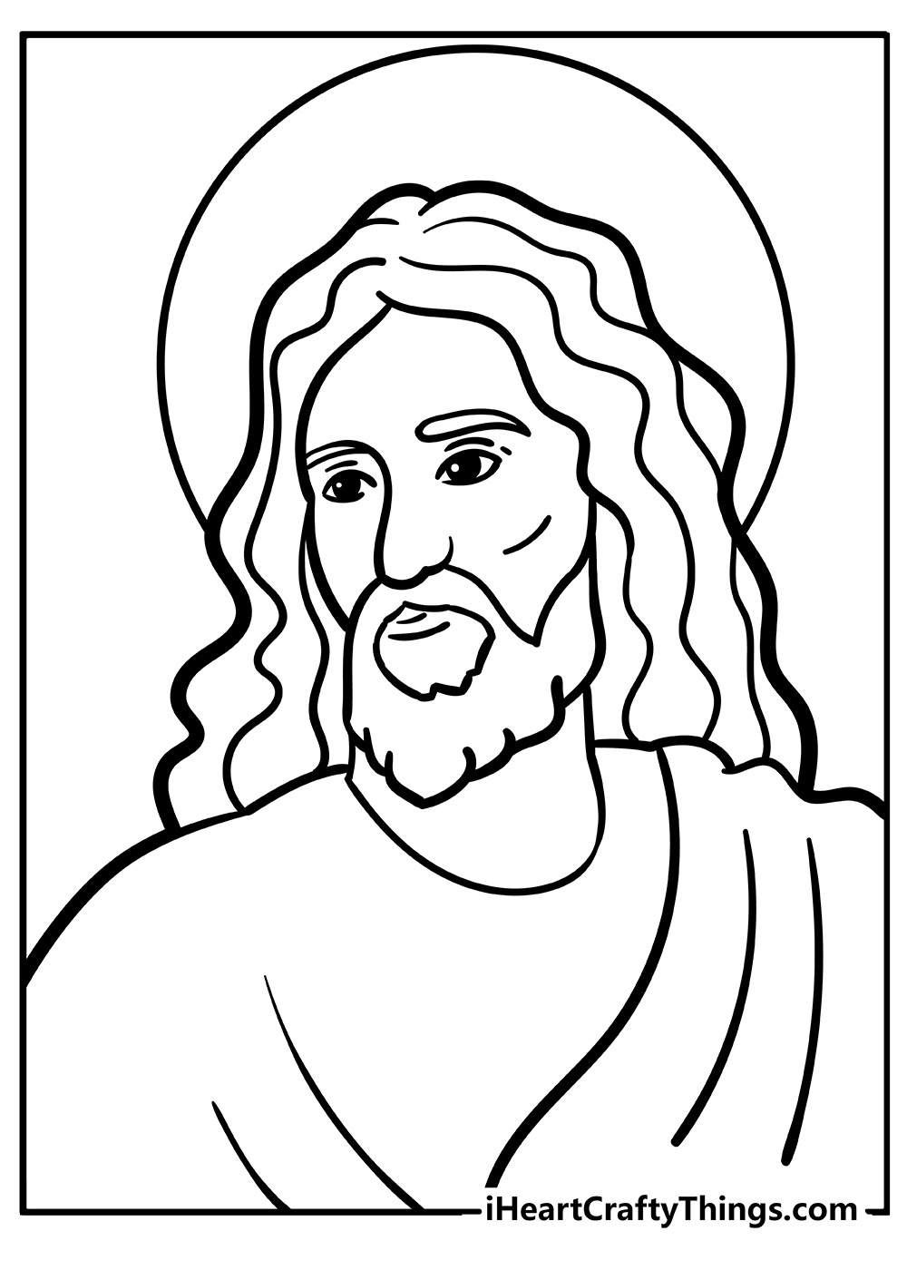 Jesus Coloring Pages free pdf download