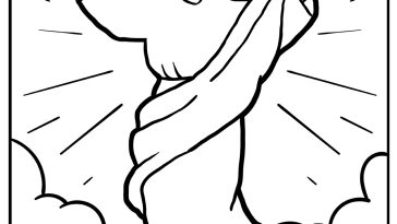 Jesus Coloring Pages free printable