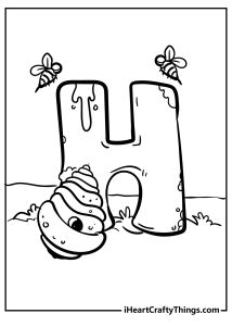 Letter H Coloring Pages (100% Free Printables)